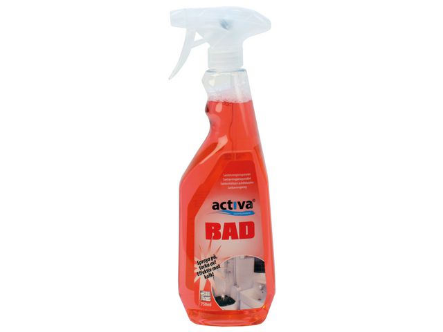 Activa Sanitetsrengöring Bad 750ml, flaska om 750 ml