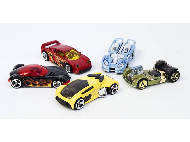 Hot Wheels, fp om 5 st