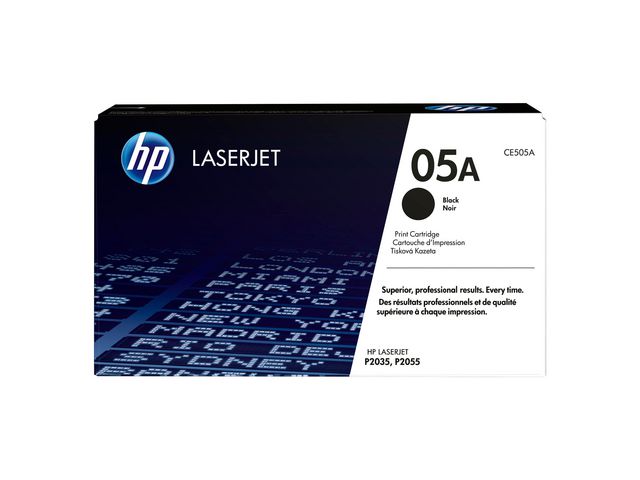 HP Toner CE505A 05A 2,3K Svart, st