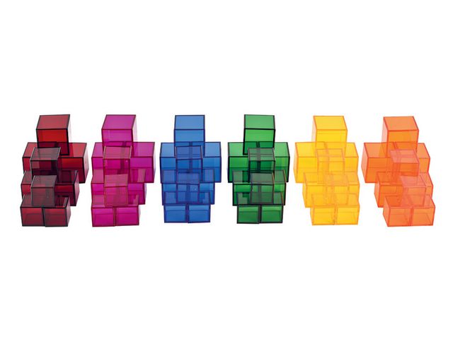 MyPauze® Transperanta kuber I olika stl 54/fp, fp om 54 st
