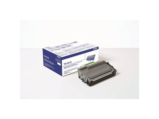 Brother Toner, TN3512, hög kapacitet, svart, 841597, st