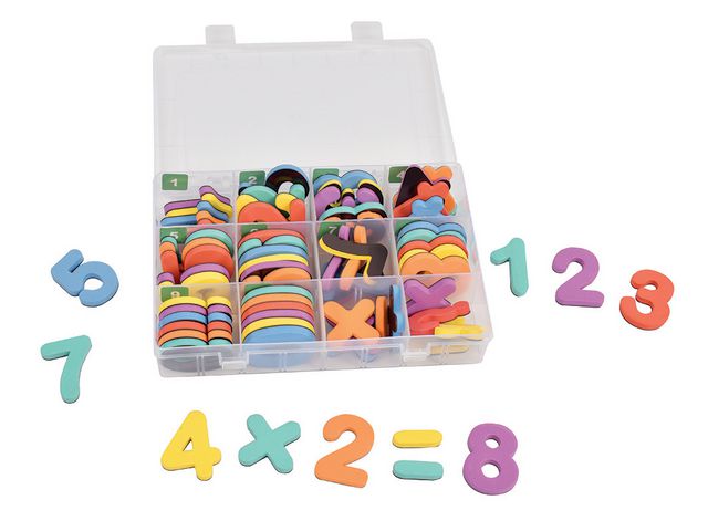 MyPauze® Magnetiska siffror olika färger 72/fp, fp om 72 st