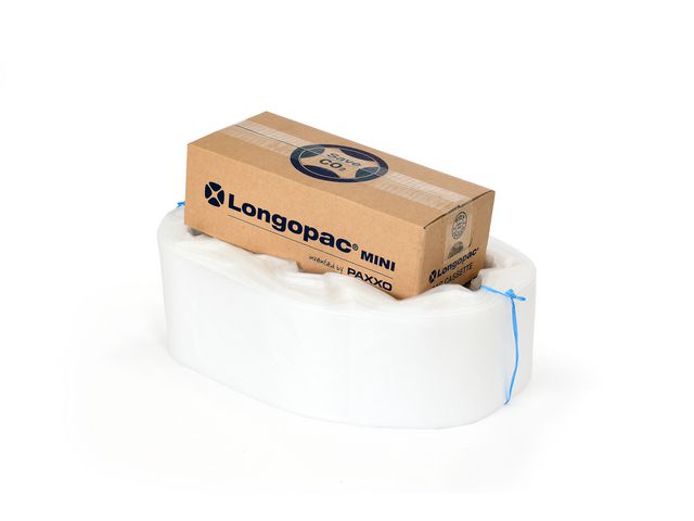 LONGOPAC Kassett Mini 20my 60m transparent, rulle om 60 m