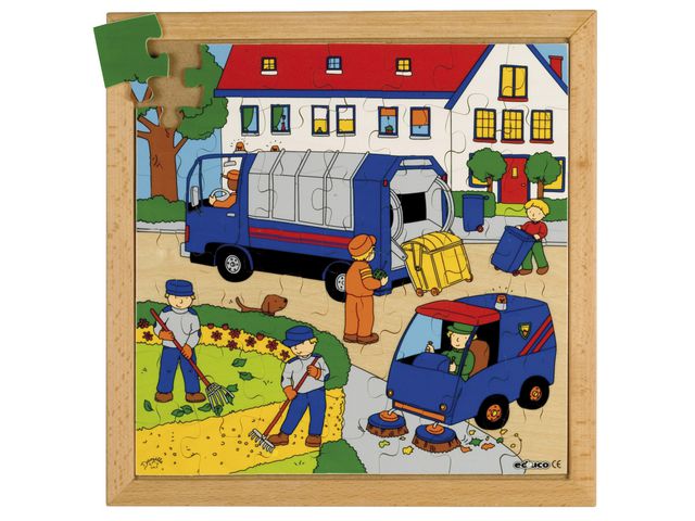 Rampussel renhållning, 34x34 cm, st