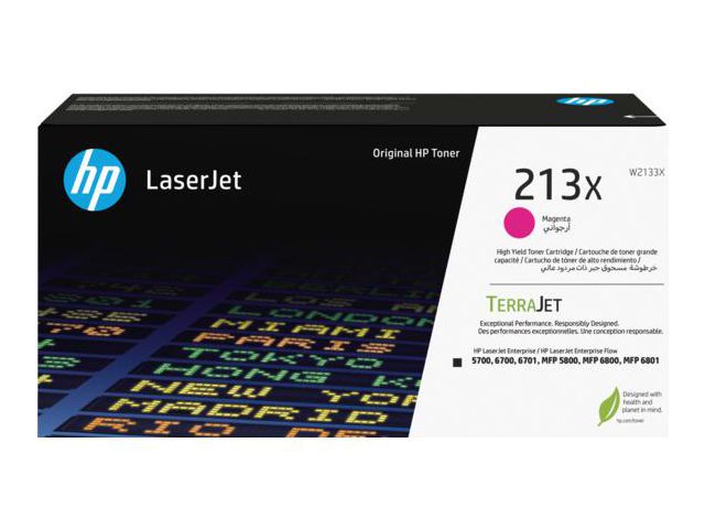 HP Toner W2133X 213X 6K magenta, st