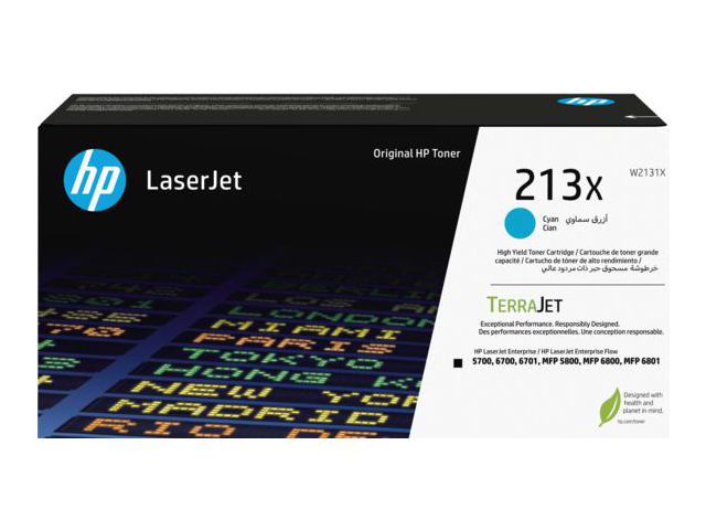HP Toner W2131X 213X 6K cyan, st