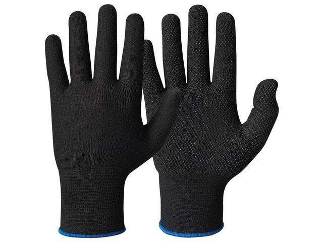 GranberG Textilhandske 0484 noppor svart 10, st