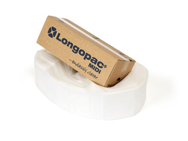 LONGOPAC Kassett Midi standard 85m, rulle om 85 m