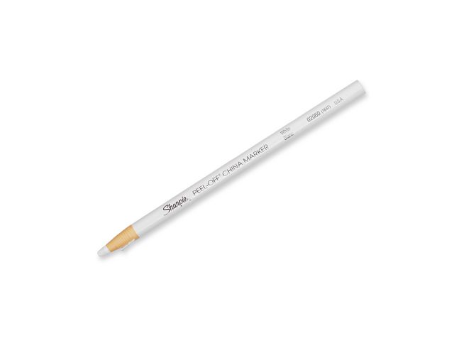 Sharpie Märkpenna vax China vit, st