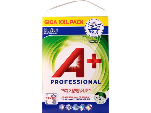 A+ Tvättmedel Professional White, 7,155kg, fp om 7155 g
