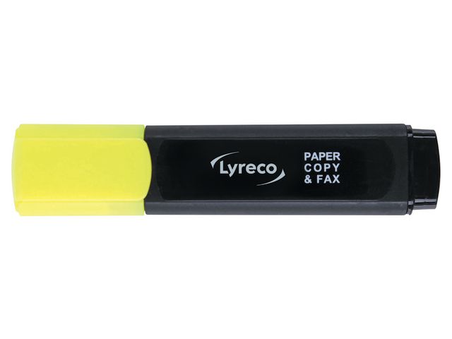 Lyreco Överstrykningspenna 2-5mm gul, st