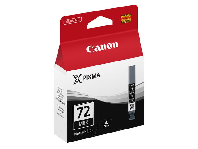 Canon Bläckpatron, PIXMA 72MBK, matt svart, singelförpackning, 6402B001, st