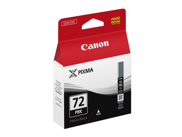 Canon Bläckpatron, 72PBK, fotosvart, singelförpackning, 6403B001, st
