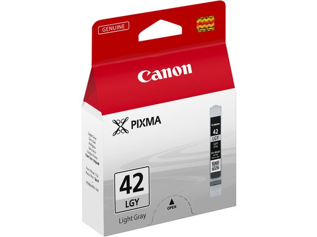 Canon Bläckpatron, PIXMA 42L GY, ljusgrå, singelförpackning, 6391B001, st