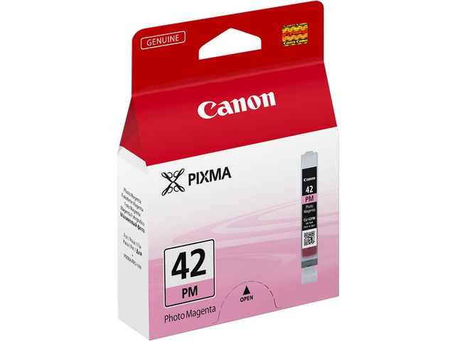 Canon Bläckpatron, 42PM, ChromaLife100, fotomagenta, singelförpackning, 6389B001, st