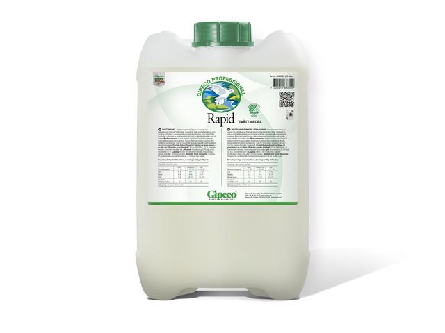 GIPECO Tvättmedel, Rapid, flytande, 10L, st