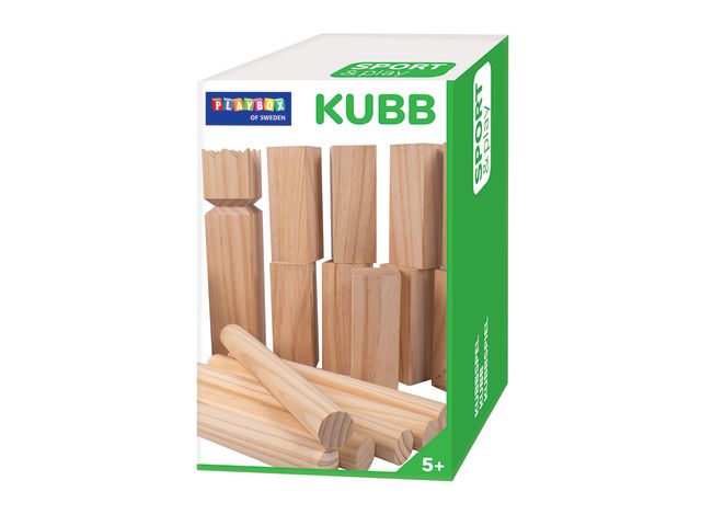 PLAYBOX Kubbspel, st