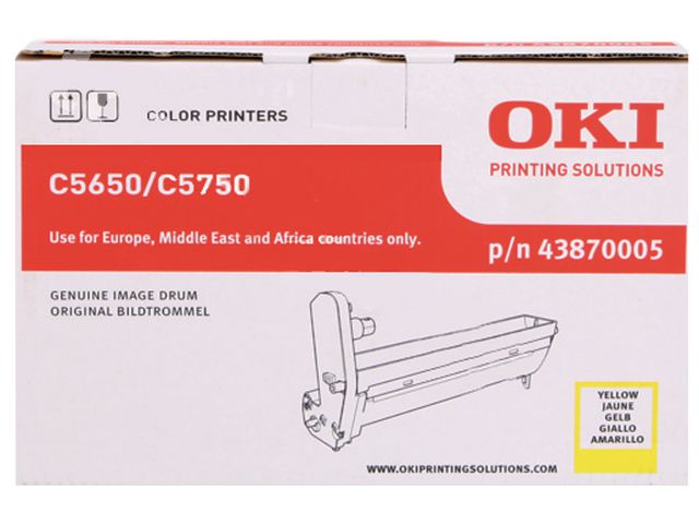OKI Trumenhet, gul, 43870005, st
