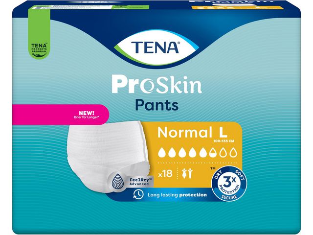 Tena InkoSkydd Pants Normal L, fp om 18 st