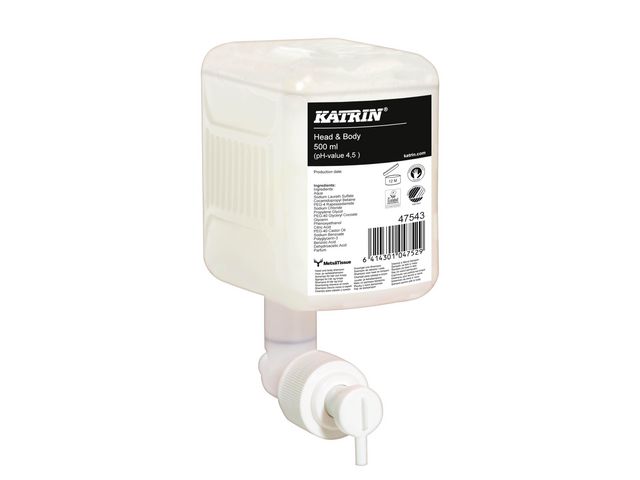 KATRIN Duschtvål Arctic Breeze 500ml, flaska om 500 ml