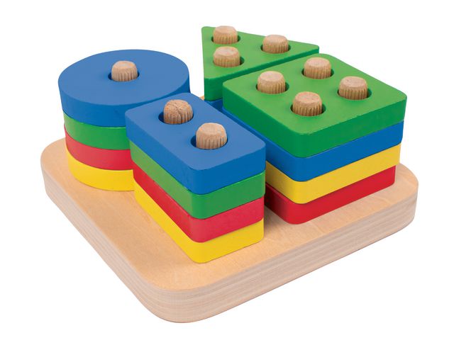 MyPauze® Geometriska former, matchningsspel, st
