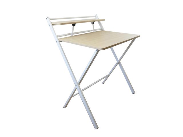 Unilux Skrivbord UNILUX Homy vit/björk, st