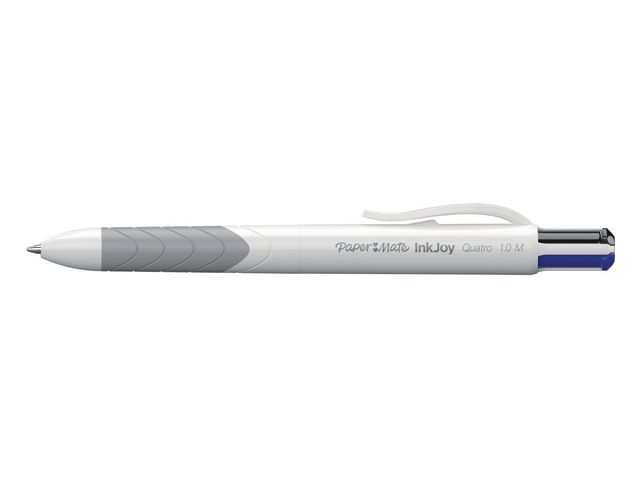 Paper Mate Kulpenna, InkJoy™ Quatro, 4 färger (svart, blå, röd, grön), 1,0 mm, 12-pack, st