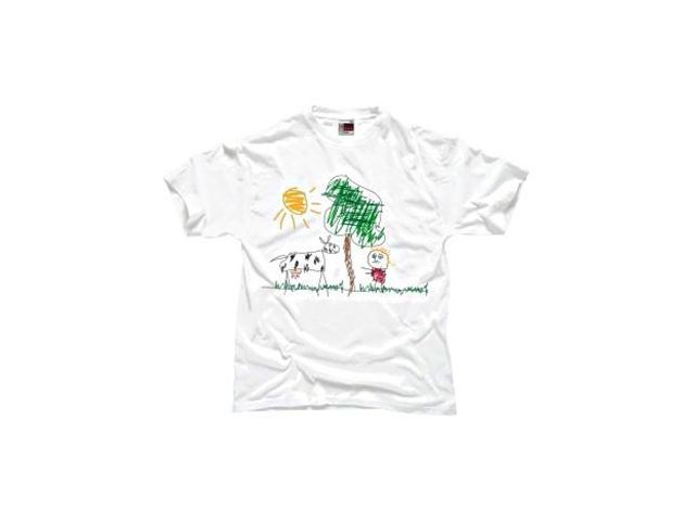 T-shirt, stickad, 100 % bomull, 7 till 9 år, 128 cl, st