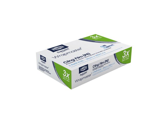 Toppits® Plastfolie PE 3000 30cmx300M, krt. om 3 st