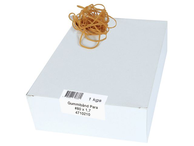 Gummiband 80x1.7 Nr.18 Para 1.0kg, fp om 3090 st