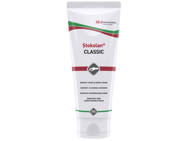 Deb Hudkräm Stokolan Classic 100ml, flaska om 100 ml