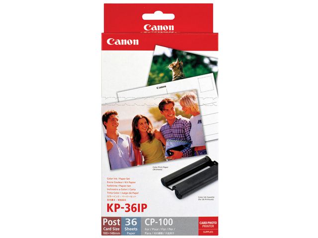 Canon KP-36IP - bläckpatron/papperssats, fp om 36 blad