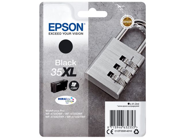 Epson Bläckpatron T3591 XL Svart, st