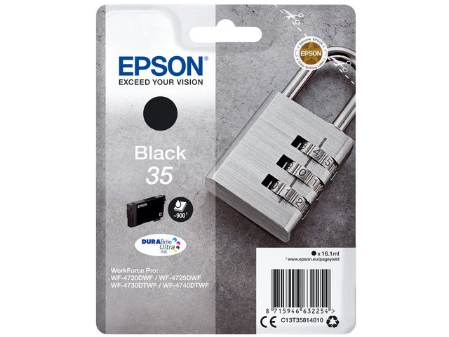Epson Bläckpatron T3581 Svart, st