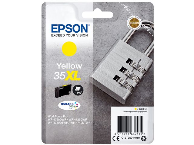 Epson Bläckpatron T3594 XL Gul, st