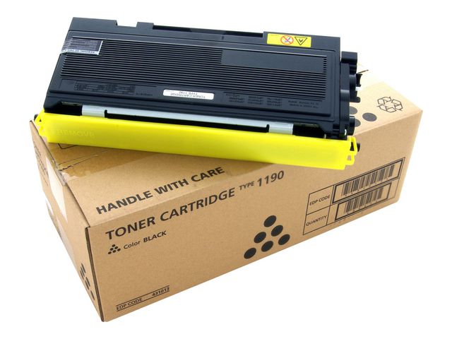 Ricoh Toner, 1190, svart, singelförpackning, 431013, st
