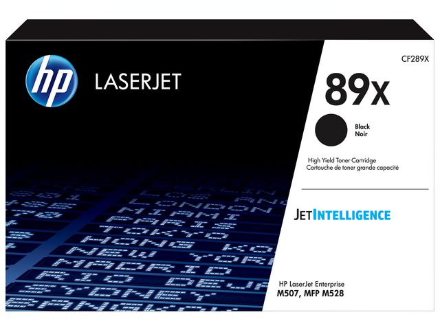 HP Toner CF289X 89X 10K Svart, st