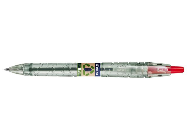 Pilot Begreen Kulpenna Ecoball 1mm röd, st