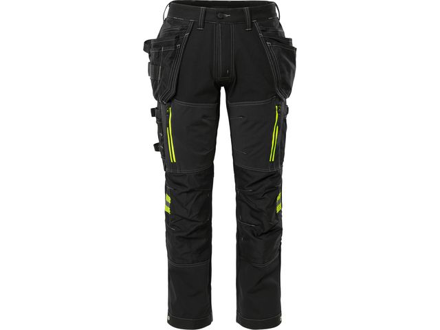 FRISTADS Hantverkarbyxa stretch 2569 STP dam svart 48, st