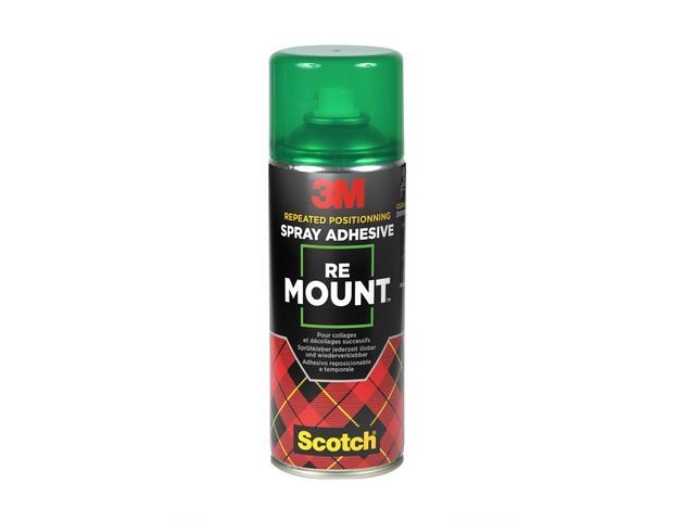 Scotch® Spraylim ReMount 400ml, flaska om 400 ml