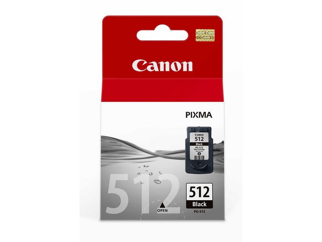 Canon Bläckpatron PIXMA PG-512, PG-512/2969B001, svart, singelförpackning, st