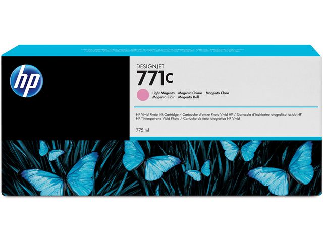 HP Bläckpatron B6Y11A 771C Ljusmagenta, st