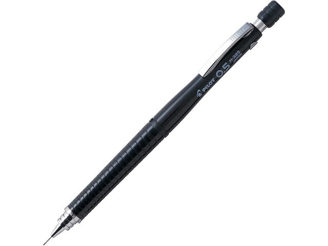 Pilot Stiftpenna, H-325, 0,5 mm stift, pennkropp med greppzon, svart, st