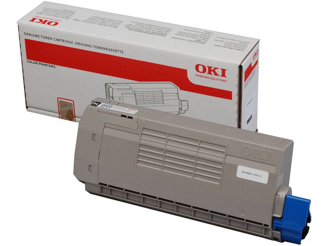 OKI Toner, singelförpackning, svart, 44318608, st