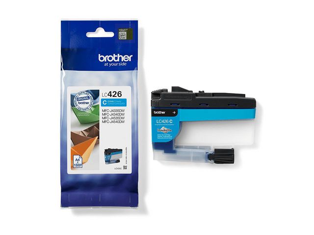 Brother Bläckpatron LC426C 1,5K Cyan, st