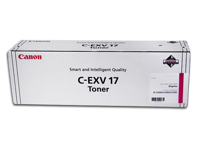 Canon Toner, C-EXV 17, magenta, 0260B002, st