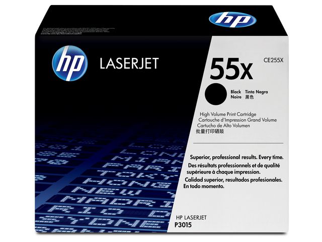 HP Toner CE255X 55X 12,5K Svart, st