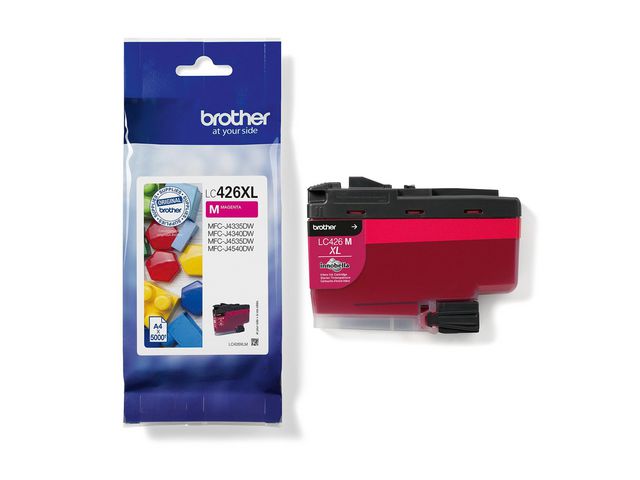 Brother Bläckpatron LC426XLM 5K Magenta, st