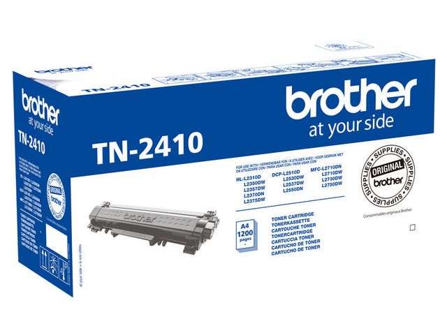 Brother Toner TN2410 Svart, st