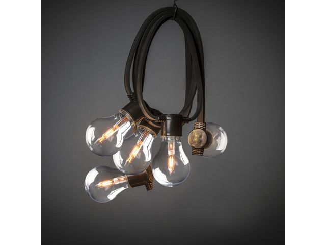 KONSTSMIDE Ljusslinga tillägg E27 10 LED utbyt, st